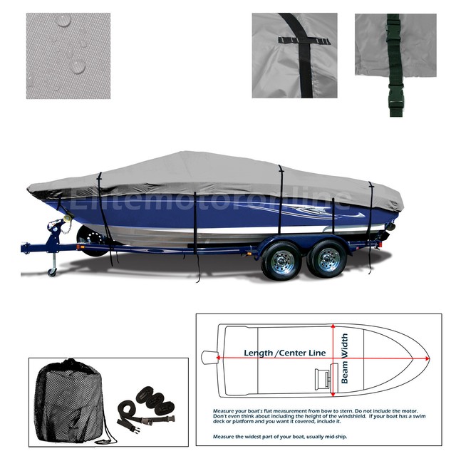 9oz CUSTOM EXACT FIT BOAT COVER FOUR WINNS Horizon 190 2005 eBay