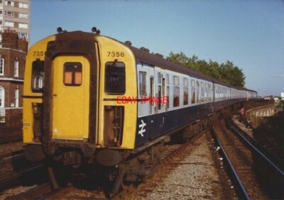 4cig PHOTO SR CLASS 4-CIG CLASS 421 4-CAR EMU NO 7356 WITH ANOTHER 4-CIG ...