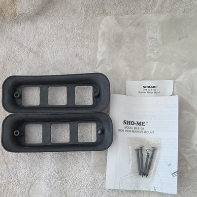 SHO-ME 2ea 90.6109 Rubber Mirror Mount