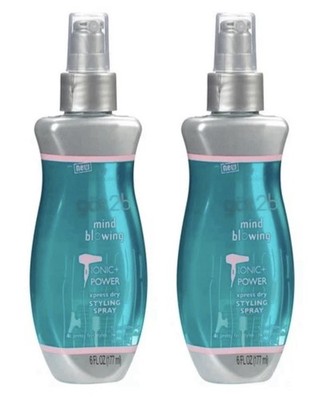 Pack 2 Got2B Hairspray Mind Blowing Ionic Power Xpress Dry Styling Spray 6 oz