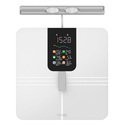 Wyze Labs WL_SCLBNW Smart Scale BodyScan Body Composition Scale, White, 400 lbs