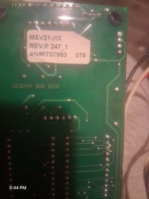 C.E. Electronics Elevator Indicator Pi MSV21-RX