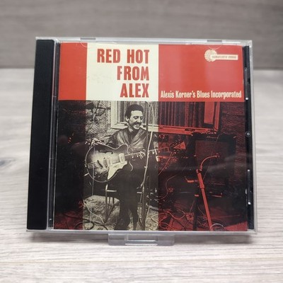 Red Hot From Alex Alexis Korner's Blues Incorporated CD Album 2001 Sanctuary VGC