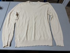 Helmut Lang Knit Sweater Mens L Ivory