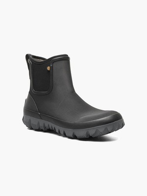 BOGS Men's Acrata Urban Chelsea Winter Boots Black - 72910-001, Black