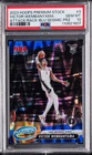 2023-24 Premium Stock - Attack /Rack Victor Wembanyama #3 Blu Seismic /99 PSA 10
