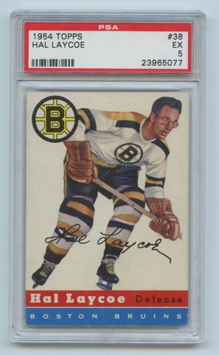 Hal Laycoe #38 1954 Topps card