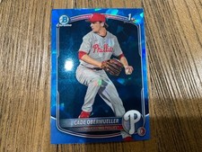 2025 bowman draft spphire cade obermueller