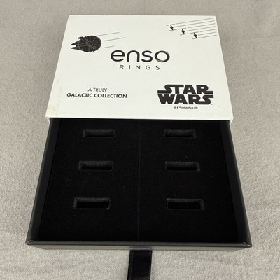 Enso Rings Star Wars Galactic Collection Ring Box Display Only Open