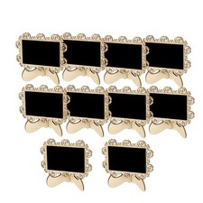  10 Pcs Wedding Table Plan Board Tabletop Chalkboard Sign Mini Signs Chalkboards