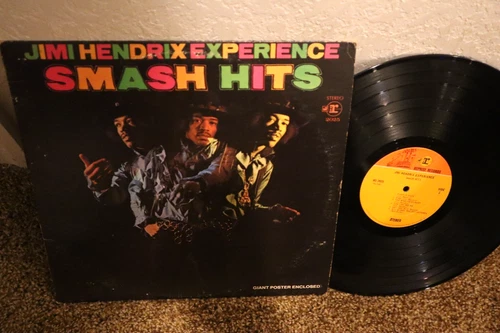 JIMI HENDRIX ORIGINAL SMASH HITS ALBUM 1969 EXCELLENT VINYL !