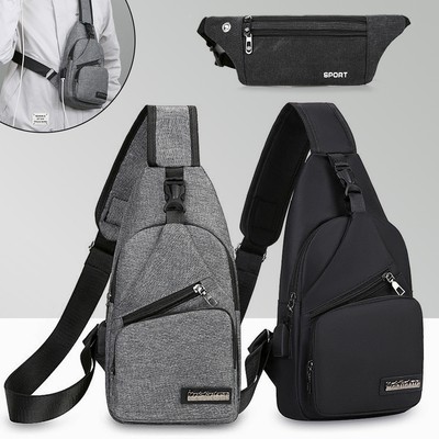 Crossbody Sling Backpack Sling Bag Travel Hiking Chest Bag  display picture 3