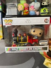 Funko Pop 18 Walt Disney On Engine Amazon Exclusive