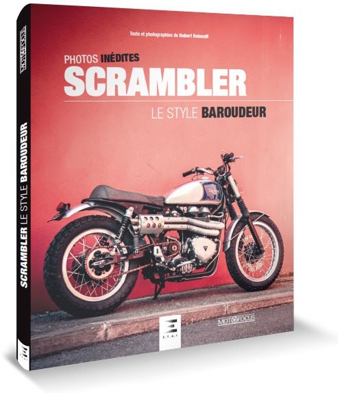 Livre Scrambler style baroudeur une idée cadeau moto pour homme