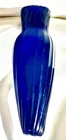 1800s Cobalt Blue Glass Pontil Ribbed￼Perfume/ Scent Bottle 3” — photo 1