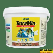 Balanced Tropical Fish Food Flakes Clear Water Formula Active Life 4.52lbs New