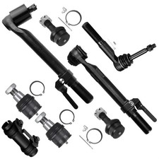 8pcs Front Suspension Kit Tie Rod End Ball Joint for Ford Super Duty 2005-2016