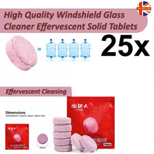 25 x SCREEN WASH WINDSCREEN FLUID TABLETS TAB SCREENWASH CHEAPEST UK SELLER