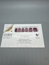Color Street Nail Strips All Fired Up Red Glitter Retired FREE SHIPPING