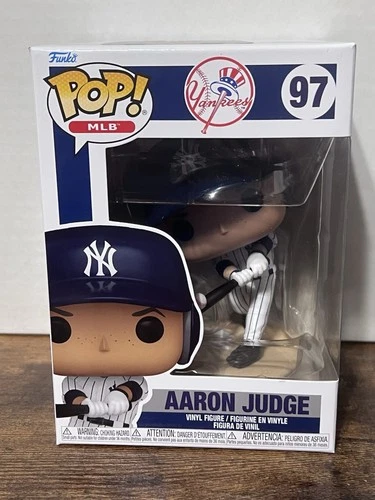 Funko Pop! MLB Baseball #112 Aaron Judge NY Yankees Away Uniform w/ Protector
