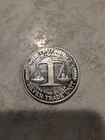 Vintage Silver Trade Unit 1 Troy Oz 999 Fine Silver