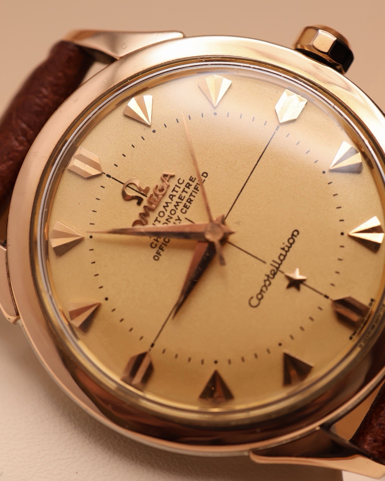 Omega Constellation Automatic Watch 1950’s Cal 503 Arrow Indices image 2