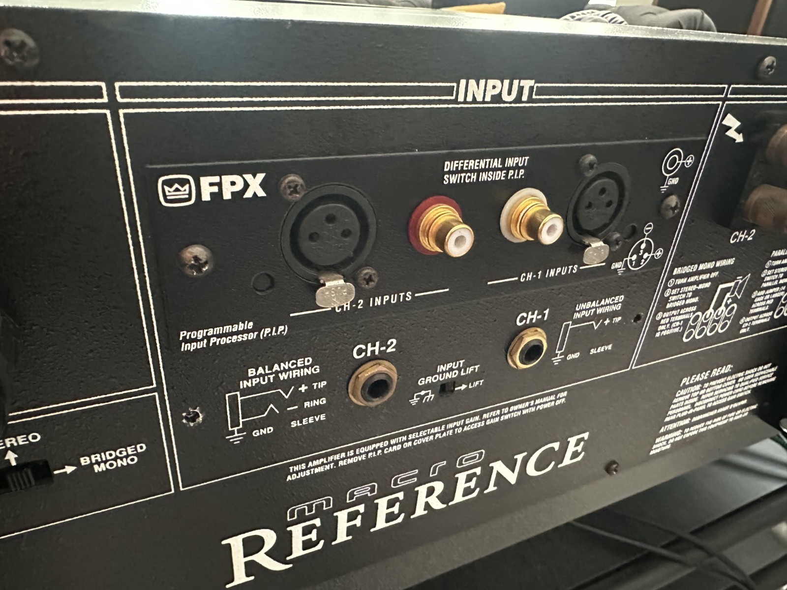 Crown Macro Reference Amplifier Esoteric Version 3000W