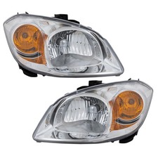 Headlight Set For 2005-2010 Chevrolet Cobalt 07-09 Pontiac G5 Left And Right