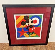 Rare Peter Blake Disney ~ Red Nose Day ~ 2019 Mickey Mouse Print Signed