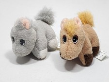 Vintage Pound Ponies Pony Mini Plush Baby Horse Puppies Lot Of 2 Galoob 1997