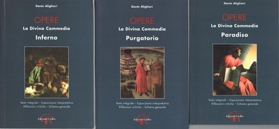 Werke - Göttliche Komödie (Inferno Purgatorio Paradiso) von Dante Alighieri Aufl. ...