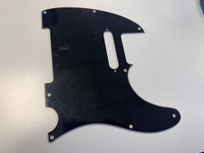 Fender Telecaster Black 3 ply Pick Guard Scratchpate genuine fender Tele Special