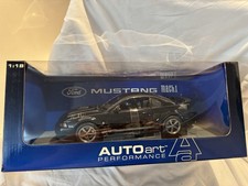 Autoart 1/18 2003 Ford Mustang Mach 1 RARE  Black New In Box 73004