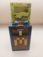 McDonald  s Adult Happy Meal Minecraft Toys 2025-Fry Helmet And Gold Block  Dawn