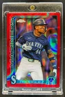 2025 Topps Chrome Julio Rodriguez Red Lava Refractor #3/5 Mariners