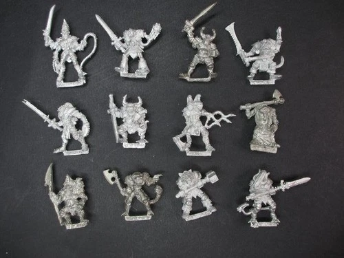 Citadel Games Workshop Warhammer Fantasy Realm of Chaos Champions metal 1980s
