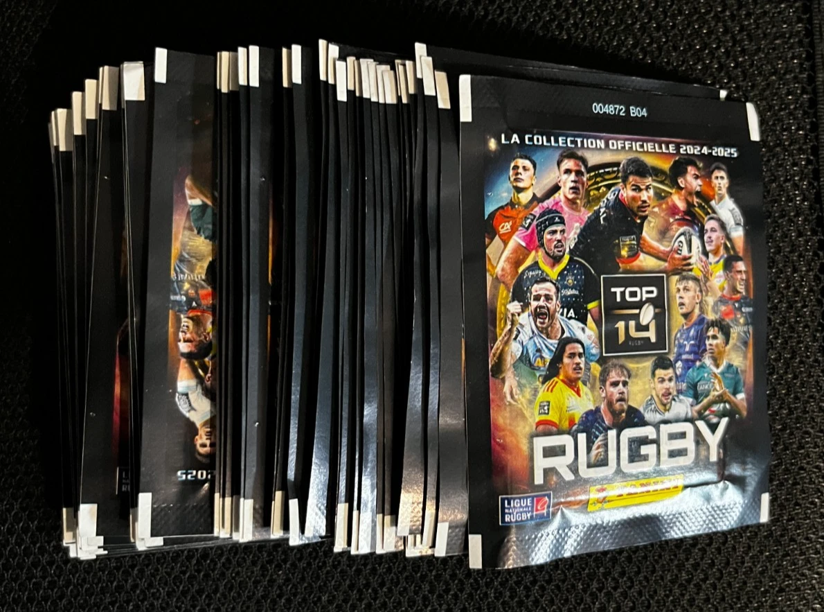 Lot De 83 Vignettes Panini Rugby TOP 14 – 2008 à 2016 – Neuf