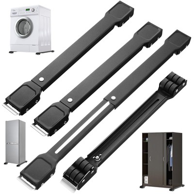 4 Pack Appliance Rollers for Washer and Dryer Heavy Duty Appliance Sliders fo...