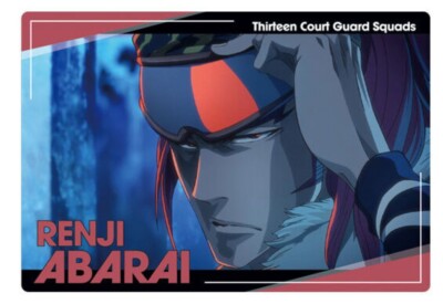 BLEACH Trading Card W#2 No.06 Renji Abarai BANDAI Japan