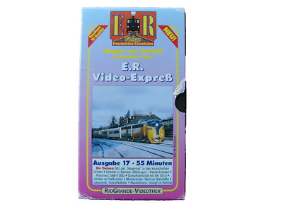 Riogrande VHS E.R. Video Expreß Ausgabe 17 55min Faszination Eisenbahn