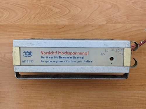 DDR Strommessgerät VEB Transformatoren und Röntgenwerk Dresden - Bild 7 von 11