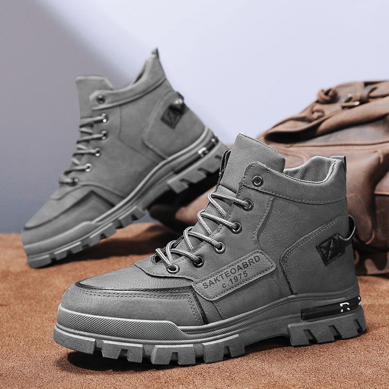 SAOLA Stivaletti stringati uomo inglesi formali outdoor autunno primavera lavoro pompa sport