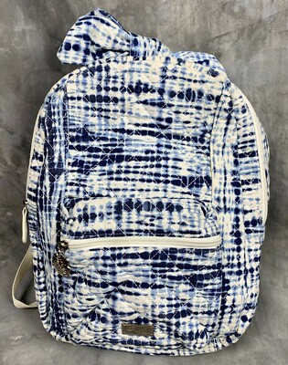 Betsey Johnson  White Quilted Backpack Clean Betsey Johnson Quilted Hearts Backpack Black & White  main image 2