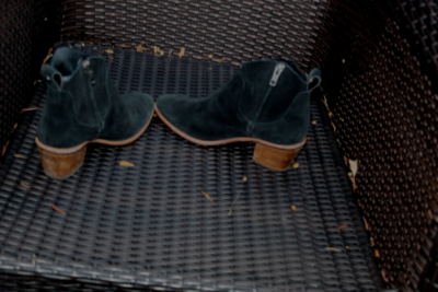 UGG K1198453 KINGSBURG BLACK SUEDE MOOTS SIDE ZIP BOOTIES SZ 7.5