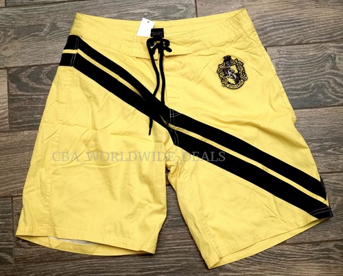 Yellow Hufflepuff Board Shorts 