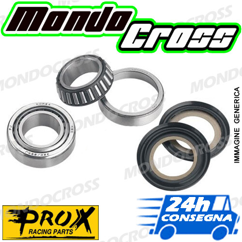 Set Cuscinetti Sterzo GY6 125/150 Cc Per Adly, AGM, Jmstar, Jonway, Baotian, Kreidler, Mortch Motors