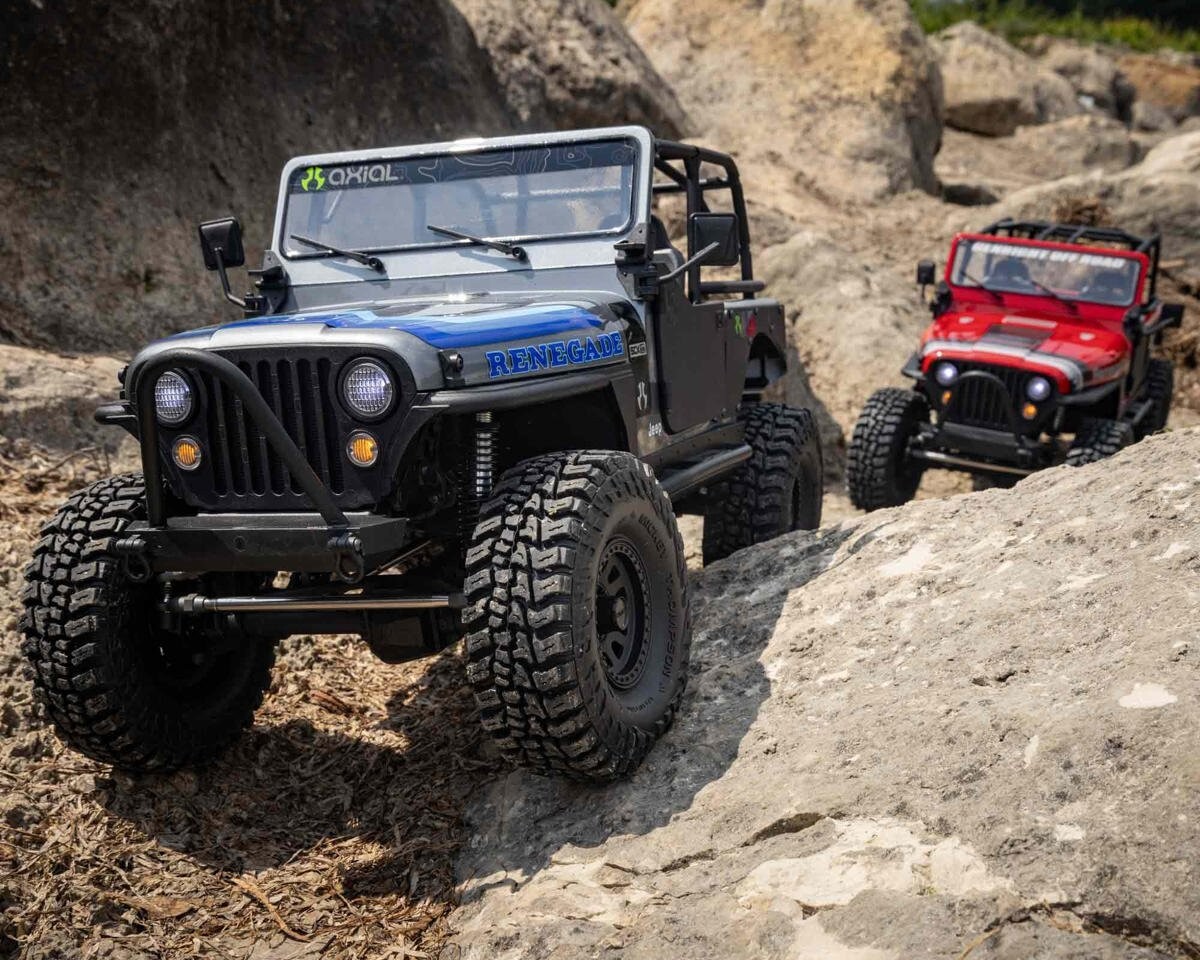 Axial SCX10 III Jeep CJ-7 RTR 4WD Rock Crawler (Red