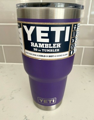 purple yeti 30 oz tumbler