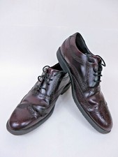 Mens Wingtip Rockport Dress Shoes Brown adiPrene Insole Lace Up Size 10 Med