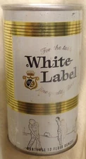White Label Beer Can - Cold Spring, MN  -12 Ounce...@1974